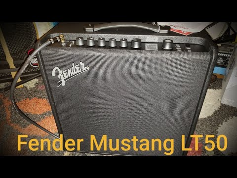 Fender Mustang LT50 1x12 50 watt amplifier. All presets.