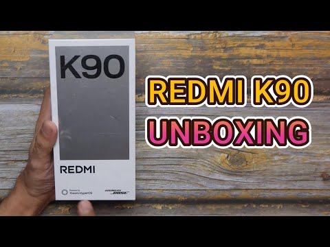 Camera Features စုံလာတဲ့ Redmi K90 Unboxing