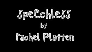 Rachel Platten -  Speechless Lyrics