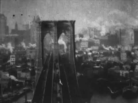 Bird's-eye View of N.Y. from Brooklyn Bridge (1897) Panorama from the Tower of the Brooklyn Bridge