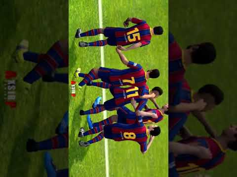 END OF AN ERA 💔 MESSI LEAVING BARCA | Pes 2021 #shorts