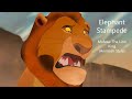 Elephant Stampede Mufasa The Lion King Animash Style