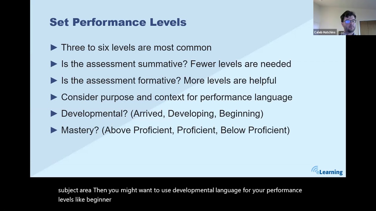Creating Effective Grading Rubrics