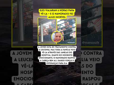 Sem toque ou abraço — mas com uma prova gigante de amor #shortsfeed