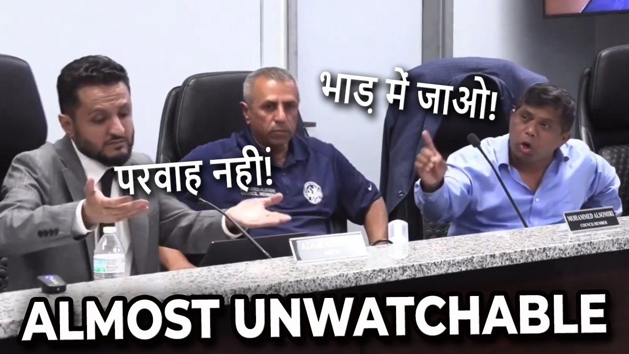 Hamtramck council meeting BLOWS UP into unintelligible BROKEN English shouting match