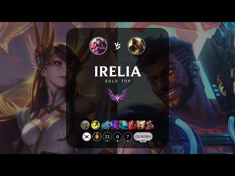 Irelia Top vs Akshan - KR Master Patch 13.20