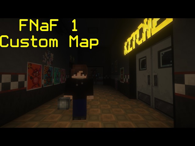 Custom FNaF 1 map in minecraft Minecraft Map