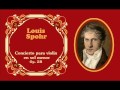 Louis Spohr - III. «Alla spagnuola. Tempo di polacca» del "Concierto para violín nº 6" (1808/9)