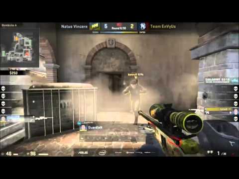 ESL One Cologne 2015: kennyS vs GuardiaN @ inferno