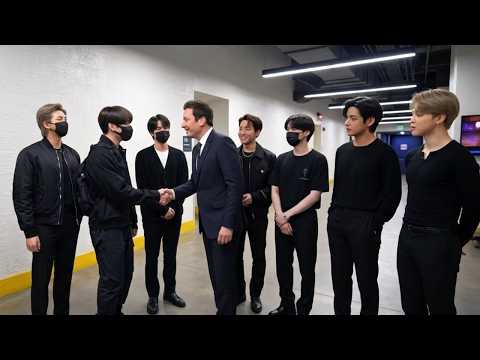 Millions of fans were shocked! Jungkook finally met Jimmy Fallon!