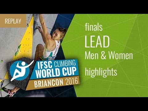IFSC Climbing World Cup Briancon Highlights Lead Finals