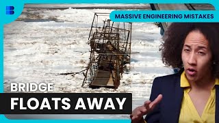 Bridge Torn Apart By Ice Floating Down River | Massive Engineering Mistakes
