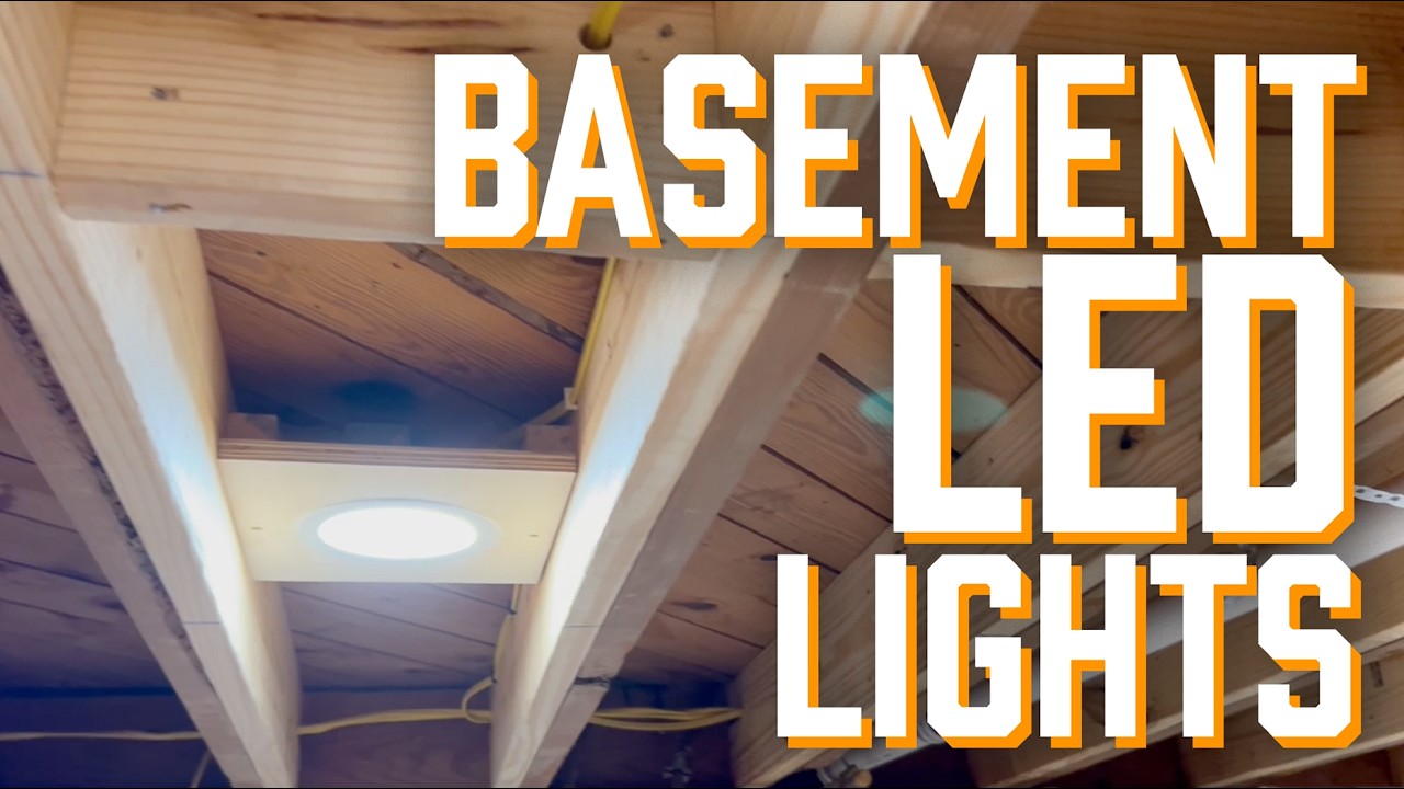 Installing Basement Lights