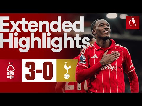 HUDSON-ODOI STUNNER! 😳 | Nottingham Forest 3-0 Tottenham Hotspur | Extended Highlights