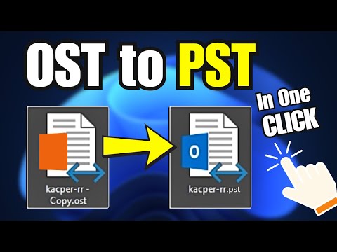 Ost To Pst Converter