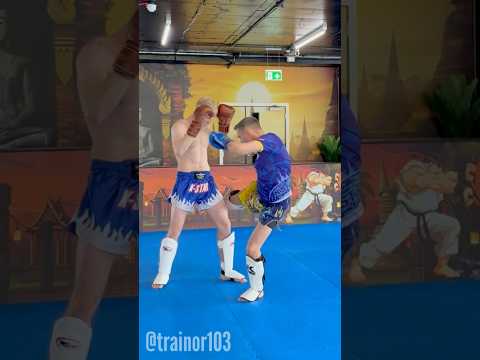 Muay Thai & kickboxing: Attacking the calf drill