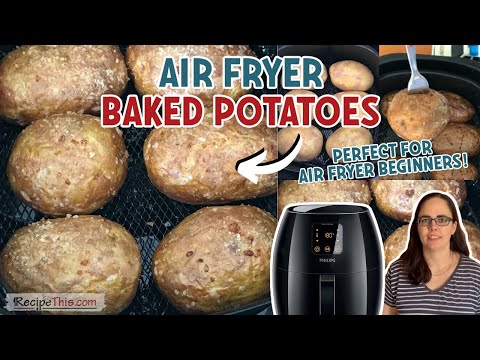 Air Fryer Baked Potatoes (Air Fryer Jacket Potatoes)