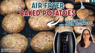 Air Fryer Baked Potatoes (Air Fryer Jacket Potatoes)