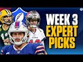 NFL WEEK 3 EXPERT PICK: Packers at Bucs, Bills at Dolphins & MORE | CBS Sports HQ