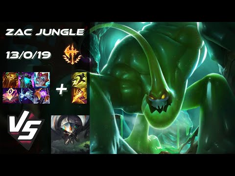 JUNGLE Zac vs Skarner - NA Grandmaster Patch 25.S3.1