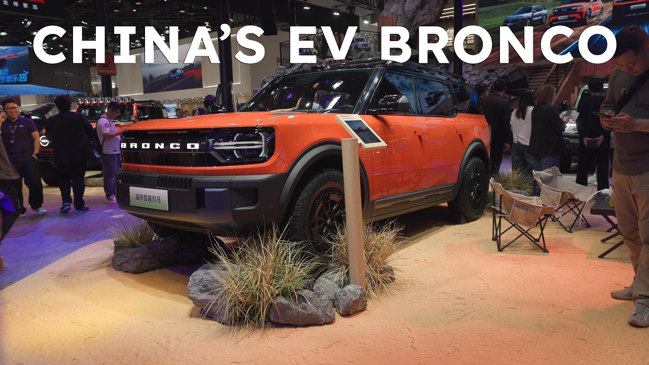 Ford Bronco New Energy plug-in hybrid off-roader built for China