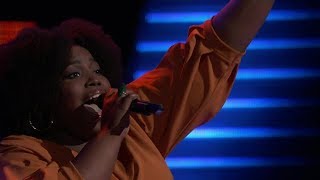 The Voice: Kymberli Joye - Run To You -  Full Blind Audition S15E03