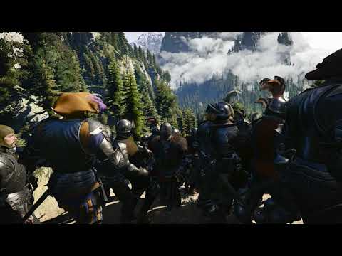 The Witcher 3 Massive Siege of Kaer Morhen. Redanian Army Conquer it and Claims #witcher #cdproject