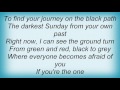 Aereogramme - Black Path Lyrics
