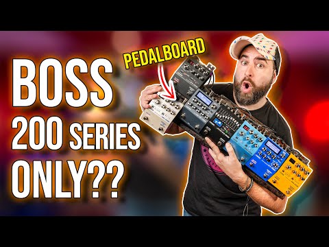 I Spent 30 Days with ONLY BOSS 200 Series Pedals and Got AMAZING Tone!