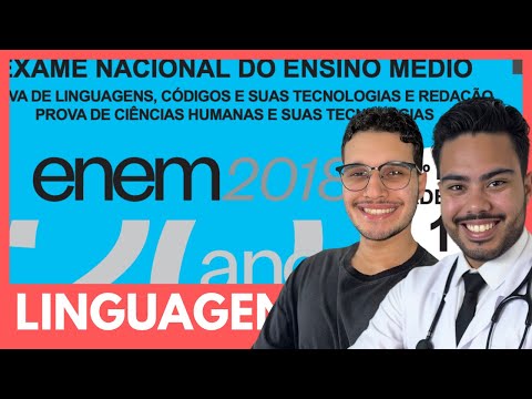 📕 ENEM 2018 LINGUAGENS RESOLUÇÃO COMPLETA