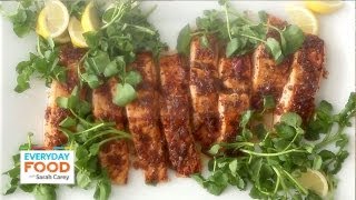 Salmon with Brown Sugar and Mustard Glaze - Everyday Food with Sarah Carey