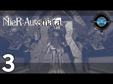 NieR: Automata Episode #3 - Beeping Gray [Blind Let's Play, Playthrough]