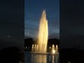 Relaxing Fountain At Night, Crescent Moon, Soothing Music. #shorts #asmr