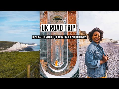 Thumbnail for Southeast England Road Trip: Exploring Ouse Valley Viaduct, Beachy Head, Seaford Head, South Downs by Car