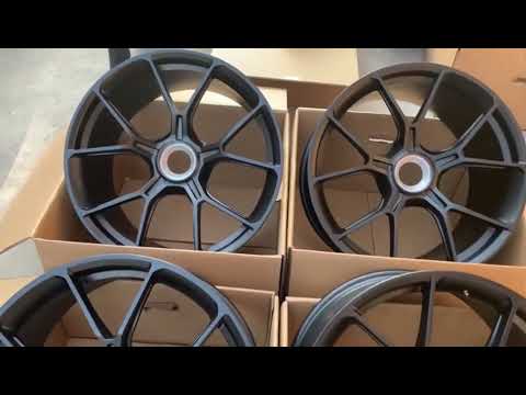 Forged wheels Porsche 992 GT3 style with centerlock for Turbo S 20 21 22 5x130