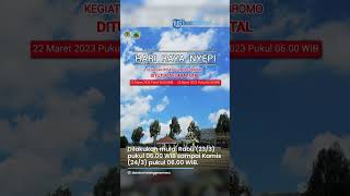 Peringati Hari Raya Nyepi Kawasan Wisata Gunung Bromo Ditutup Sementara