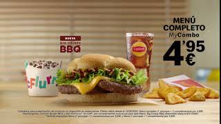 McDonald Big Crispy BBQ en MyCombo anuncio