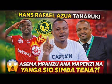 🔴 UCHAMBUZI WA HANS KUHUSU KIWANGO CHA MPANZU / KWA SASA MPANZU ANA MAPENZI NA YANGA SIO SIMBA TENA 