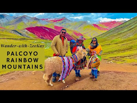 Perú(part-8):  ”Palccoyo Rainbow Mountains”, The 3-sisters of Vinicunca & The Red River