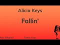 Fallin' - Alicia Keys (Piano Karaoke)