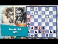 Knight Sacrifice Game Anatolij Bannik Vs Mikhail Tal 1955