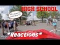 Driving My Dodge Viper To High School At 17 Funny Exotic Car Reactions