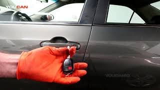 2012-2017 Toyota Camry XV50 How to Unlock the Door Manually