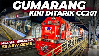 Download lagu JAKARTA - SURABAYA DITARIK LOK MERAH ‼️ GUMARANG TURUN KASTA !? Trip KA Gumarang Jakarta - Surabaya mp3