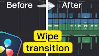 Wipe Transition EFFECT In DaVinci Resolve