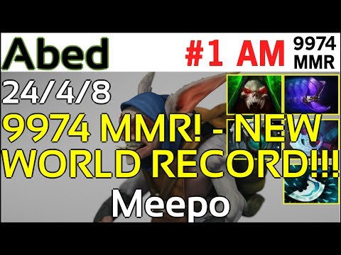 Abed (DC) -|- Meepo -|- HIGHLIGHTS 9950 MMR, Rank#1 americas