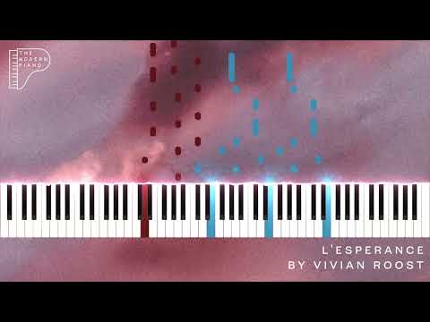 L'Espérance - Vivian Roost [Piano Tutorial Visualiser]