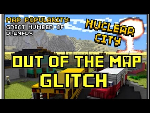 Nuclear City - How to Get Out of the Map Glitch ! - Pixel Gun 3D