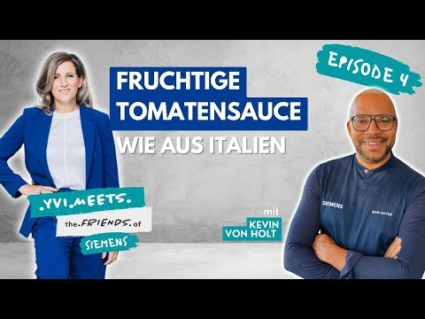 Fruchtige Tomatensoße aus dem Siemens Backofen | Yvi meets Kevin von Holt