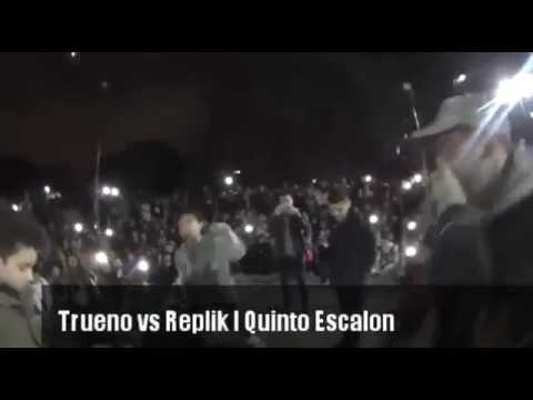 RIMAS REPETIDAS DE TRUENO (VS) REPLIK